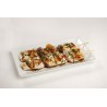 Brochettes de poulet sauce teriyaki.