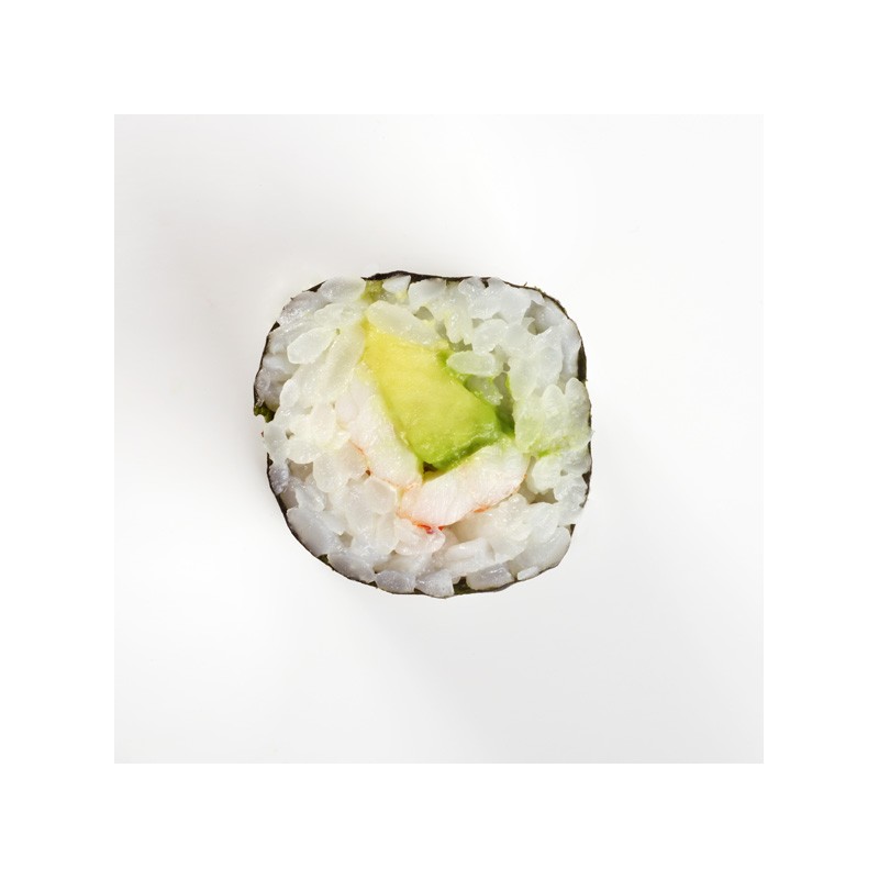 Maki Avocat Crevettes